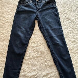 Democracy Blue Denim Skinny Jeans Stretch High Rise Slim Fit 5-Pocket Women